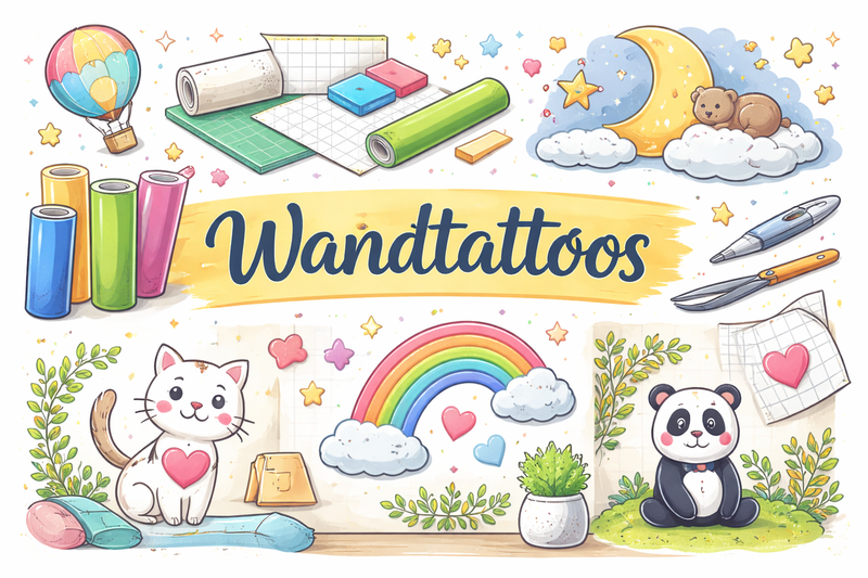 Wandtattoos – Individuelle Wandgestaltung mit hochwertigen Folien