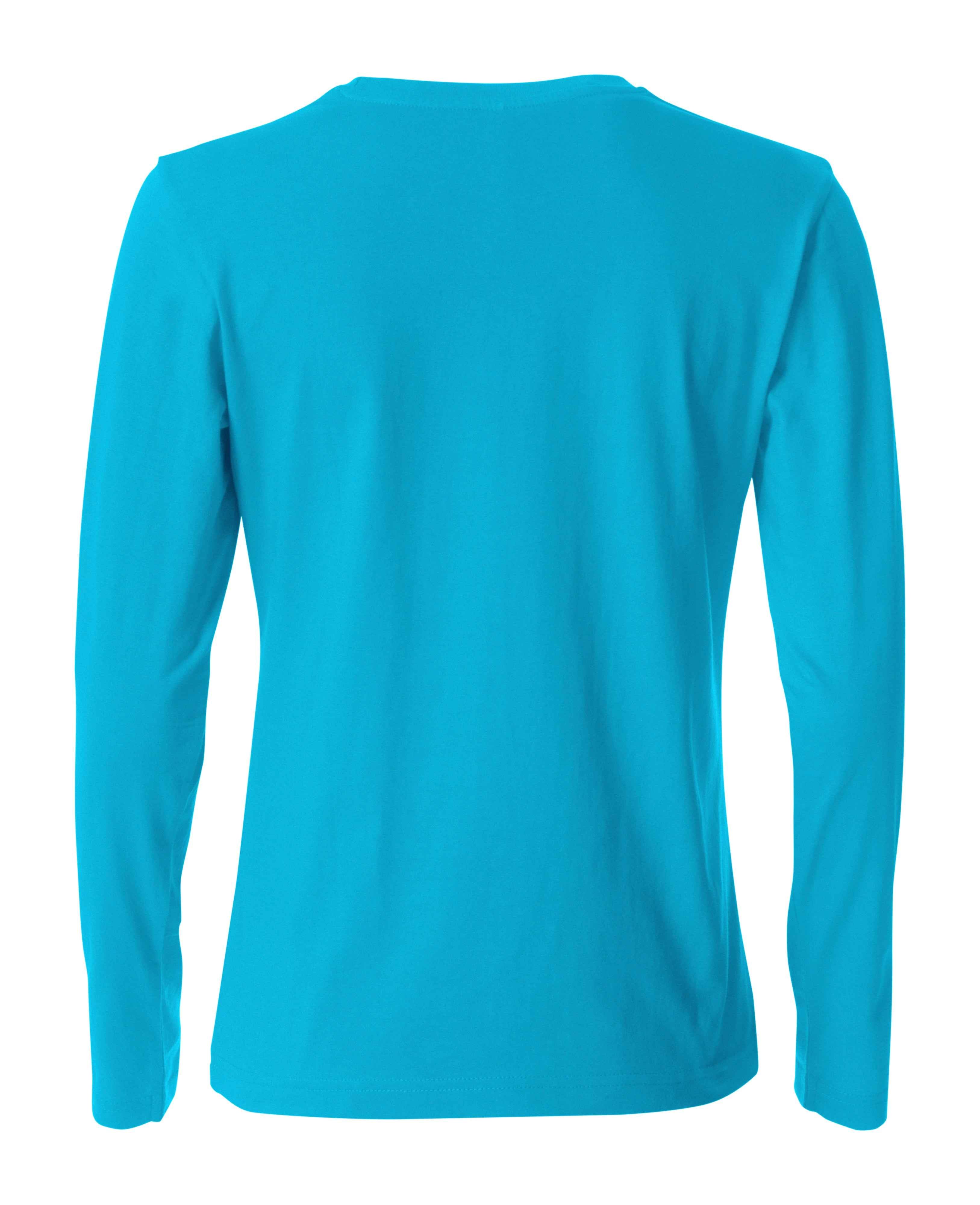 Damen Basic Langarm T-Shirt
