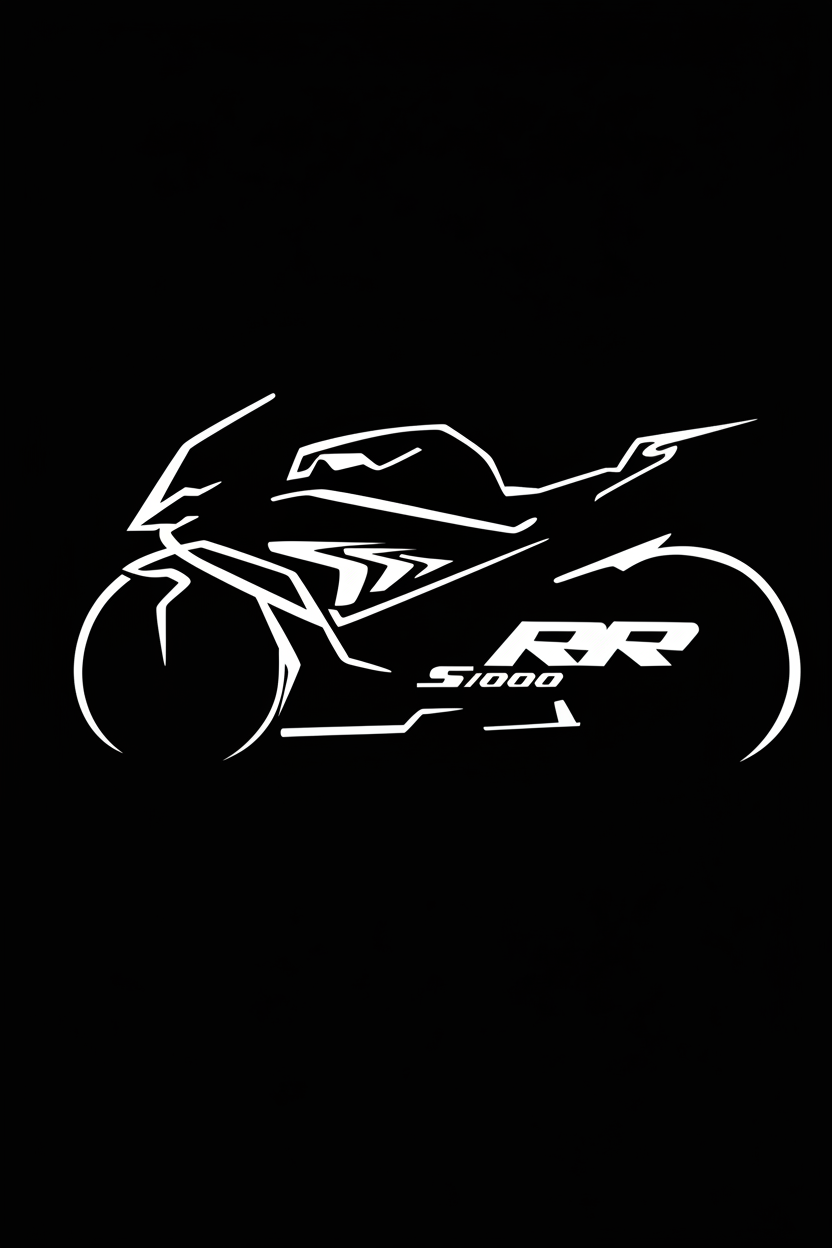 T-Shirt – S1000RR Line Art