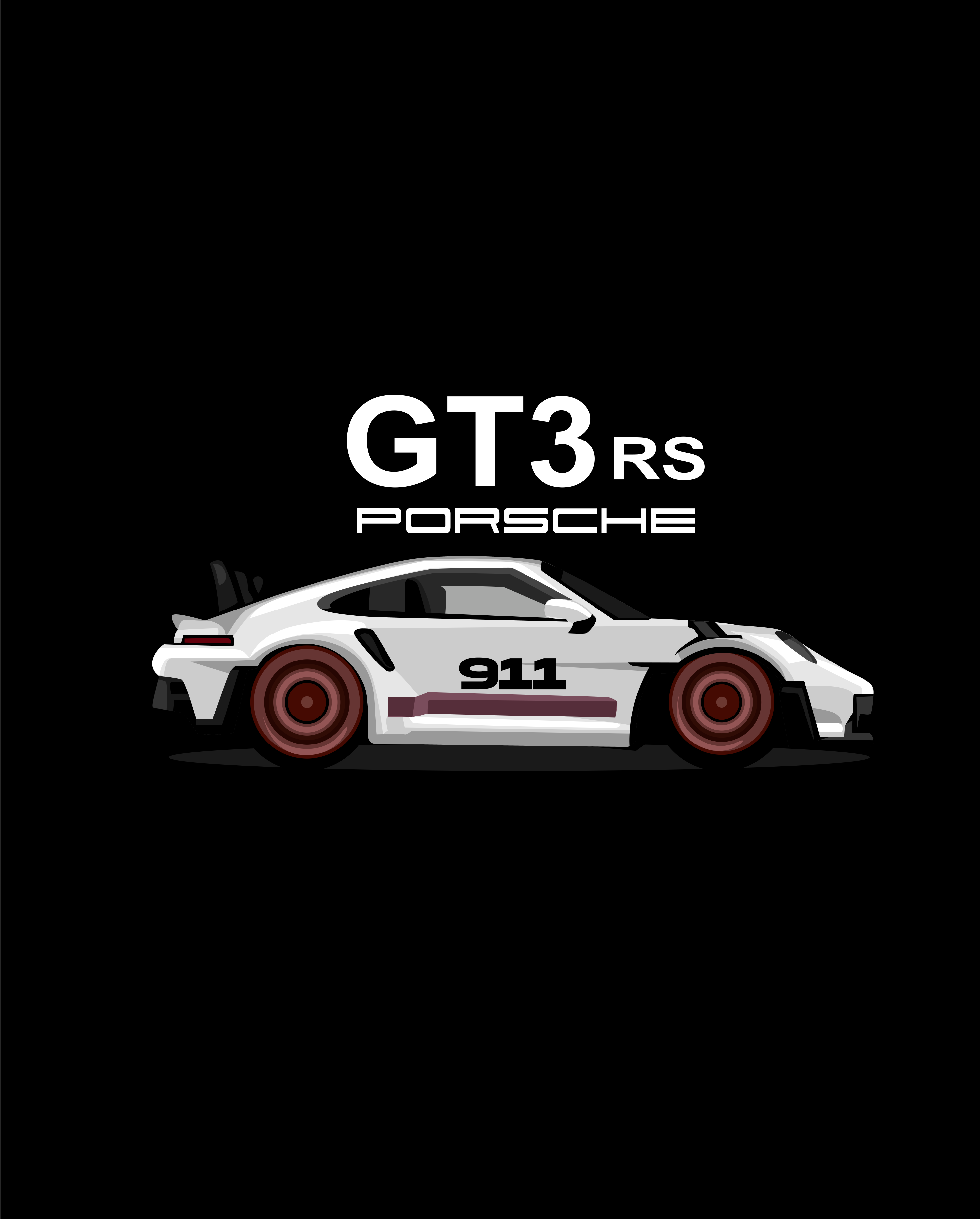 T-Shirt – GT3 RS Racing