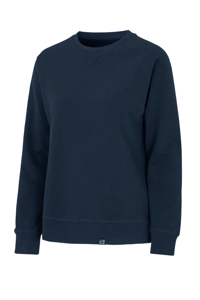 F. Terry Crew Neck Damen - Swiss-Crafting