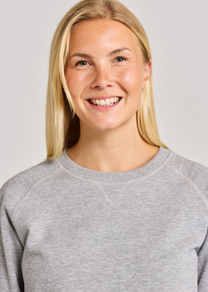 F. Terry Crew Neck Damen - Swiss-Crafting