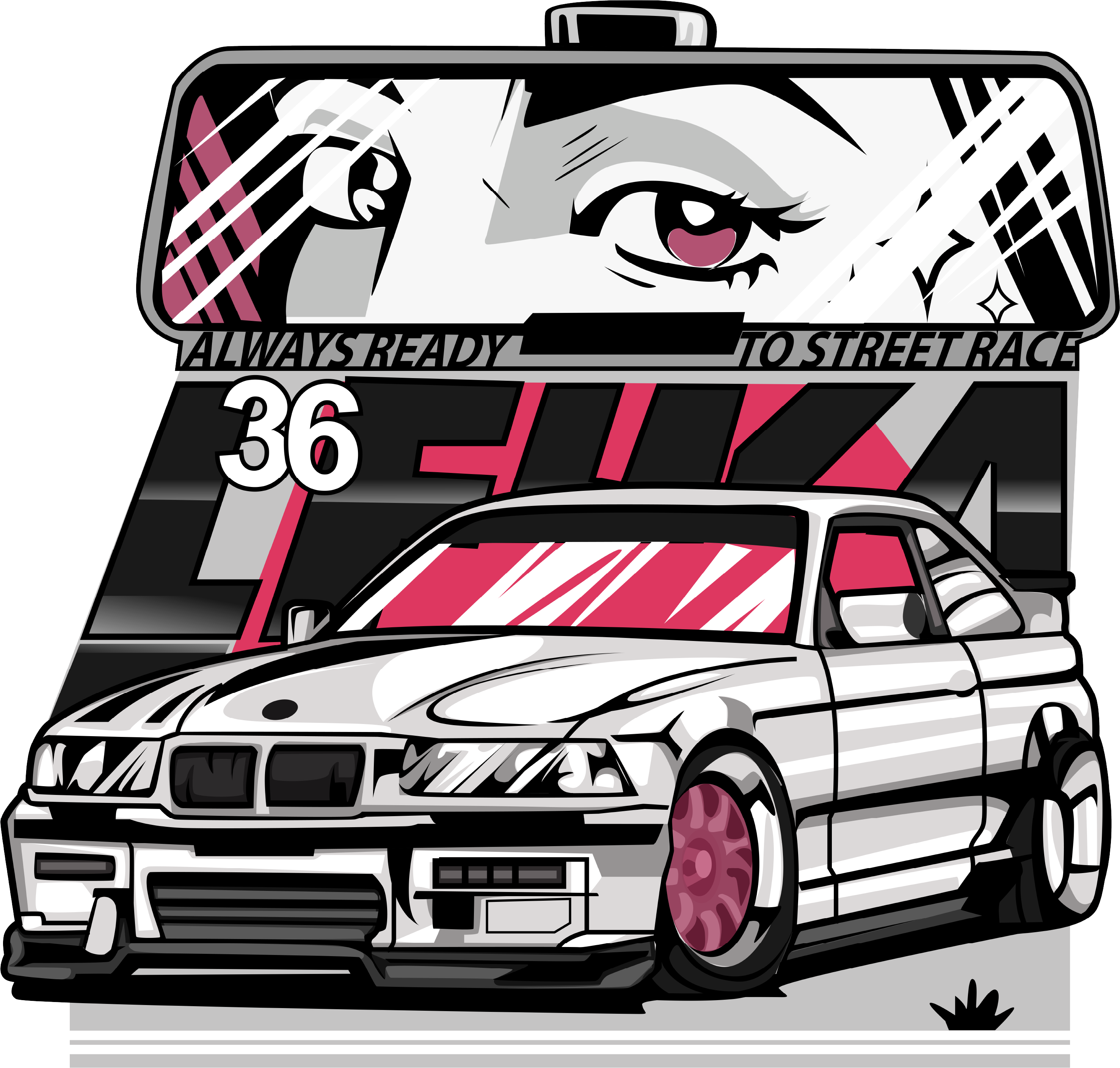 T-Shirt – E36 Street Race