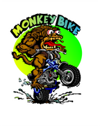 T-Shirt – Monkey Bike