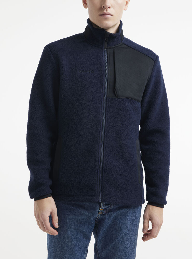 Fleece Explore Jacke Herren - Swiss-Crafting