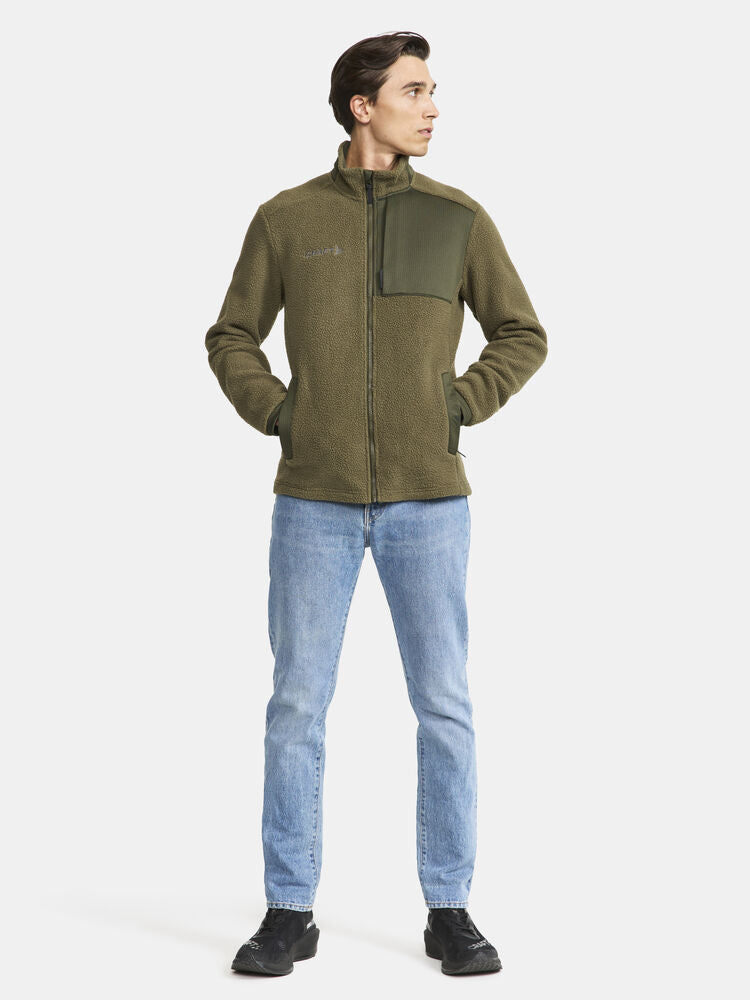 Fleece Explore Jacke Herren - Swiss-Crafting