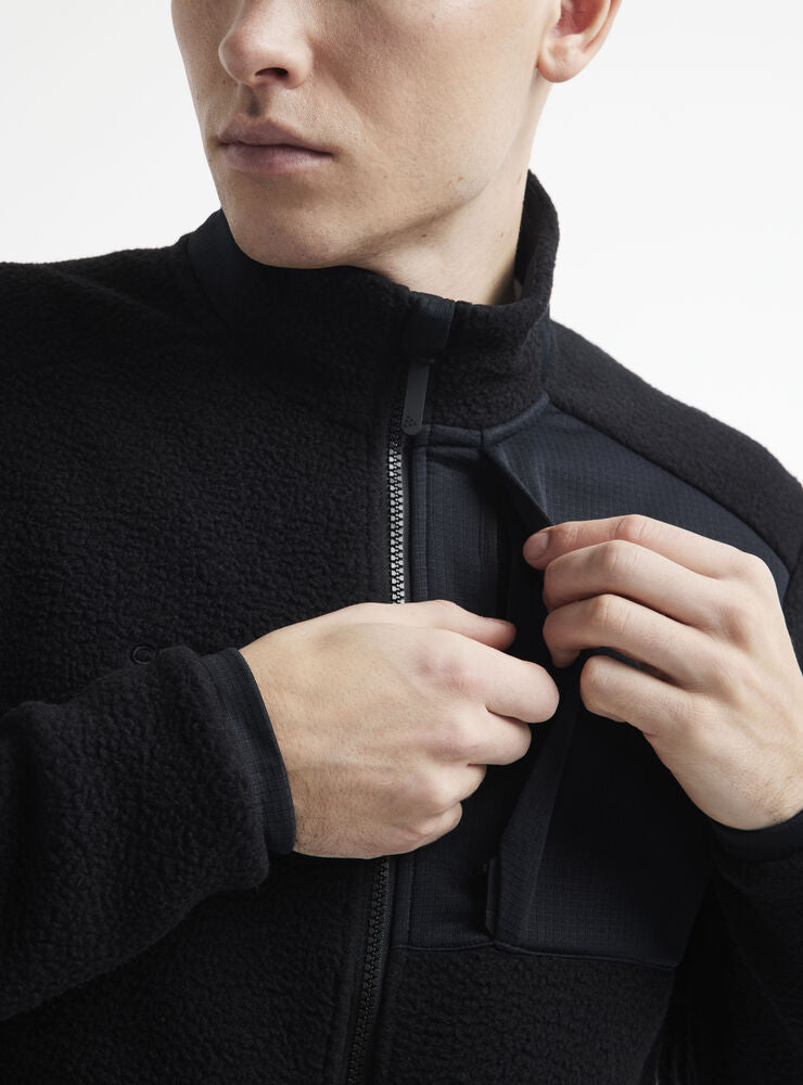 Fleece Explore Jacke Herren - Swiss-Crafting