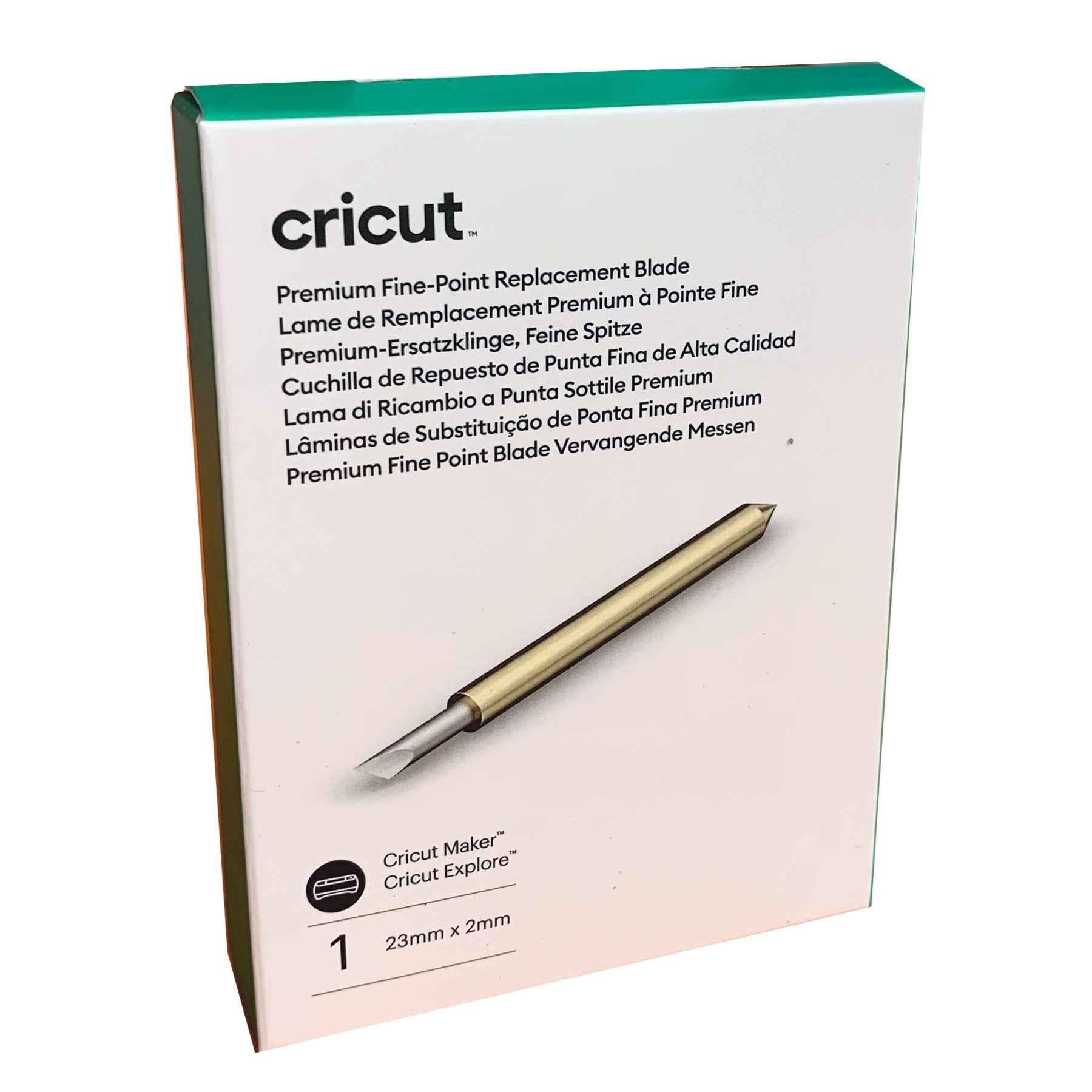 Cricut Premium-Ersatzmesser für präzise Schnitte – Feinpunktklinge
