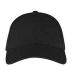 James Harvest Cap Schwarz Vorderansicht – Personalisierbare Baseballcap bedrucken Schweiz – Swiss-Crafting