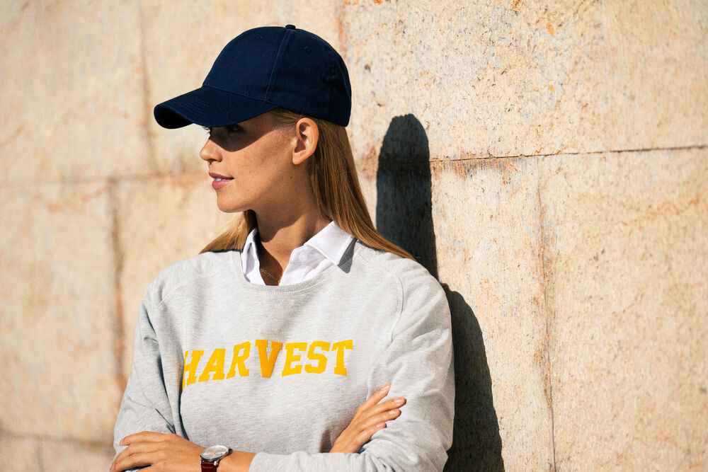 James Harvest Cap Navy Lifestyle – Personalisierbare Baseballcap bedrucken lassen – Swiss-Crafting