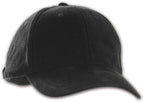 James Harvest Cap Schwarz Seitenansicht – Personalisierbare Baseballcap – Swiss-Crafting