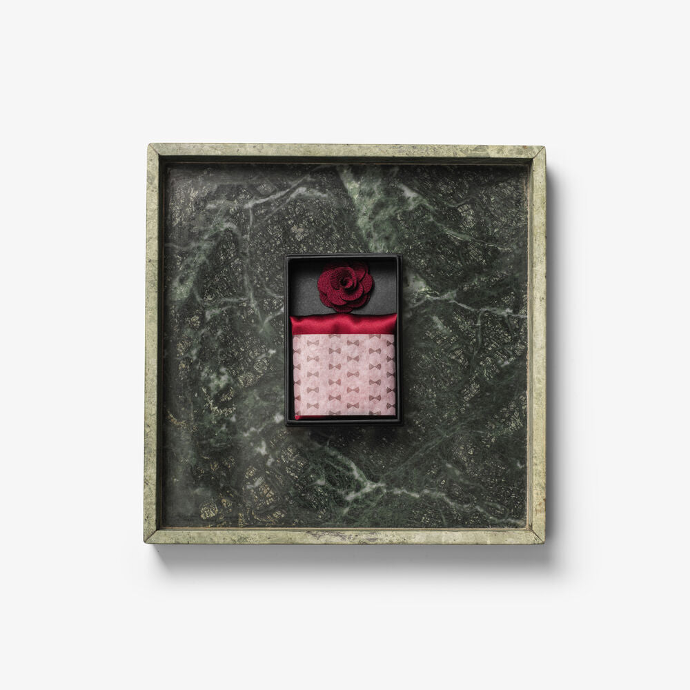 Solid Hankie & Lapel Pin Herren - Swiss-Crafting