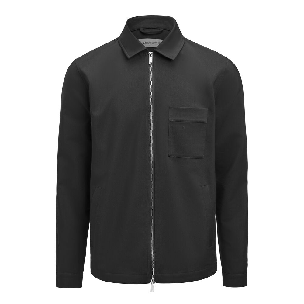 Modern Zip Overshirt Herren - Swiss-Crafting