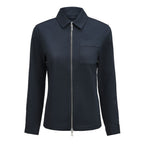 Modern Zip Overshirt Woman - Swiss-Crafting