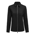 Modern Zip Overshirt Woman - Swiss-Crafting