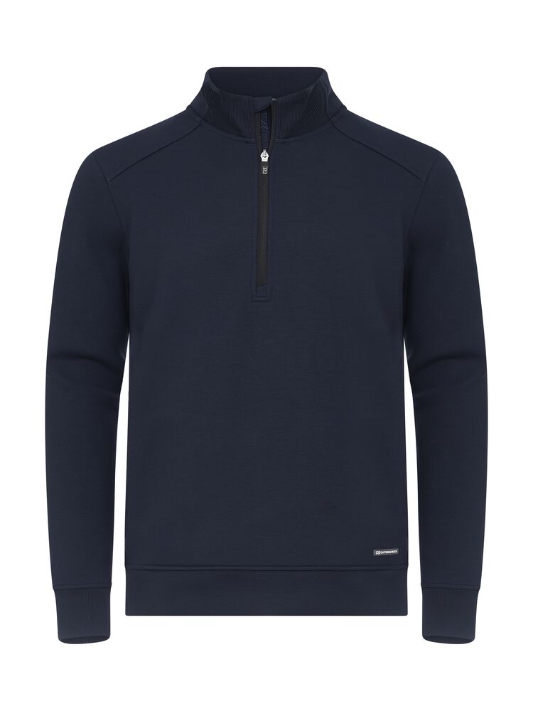 Herren Hoody mit halbem Reisverschluss - Swiss-Crafting
