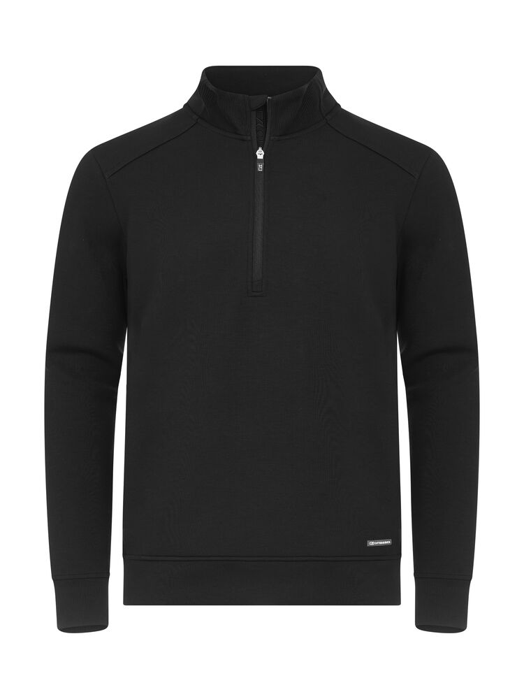 Herren Hoody mit halbem Reisverschluss - Swiss-Crafting