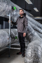 Gefütterte Herren 3-LAGIGE SOFTSHELL JACKE - Swiss-Crafting