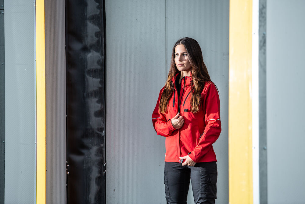 Damen 3-LAGIGE SOFTSHELL JACKE - Swiss-Crafting