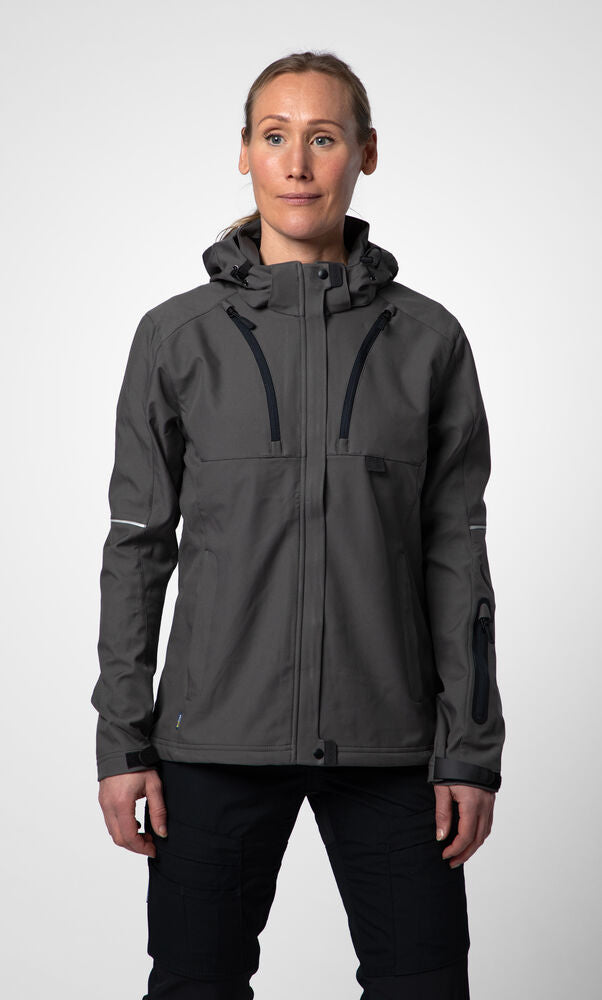 Damen 3-LAGIGE SOFTSHELL JACKE - Swiss-Crafting