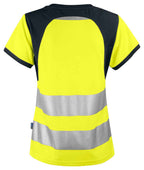 DAMEN T-SHIRT EN ISO 20471 KL. 2
