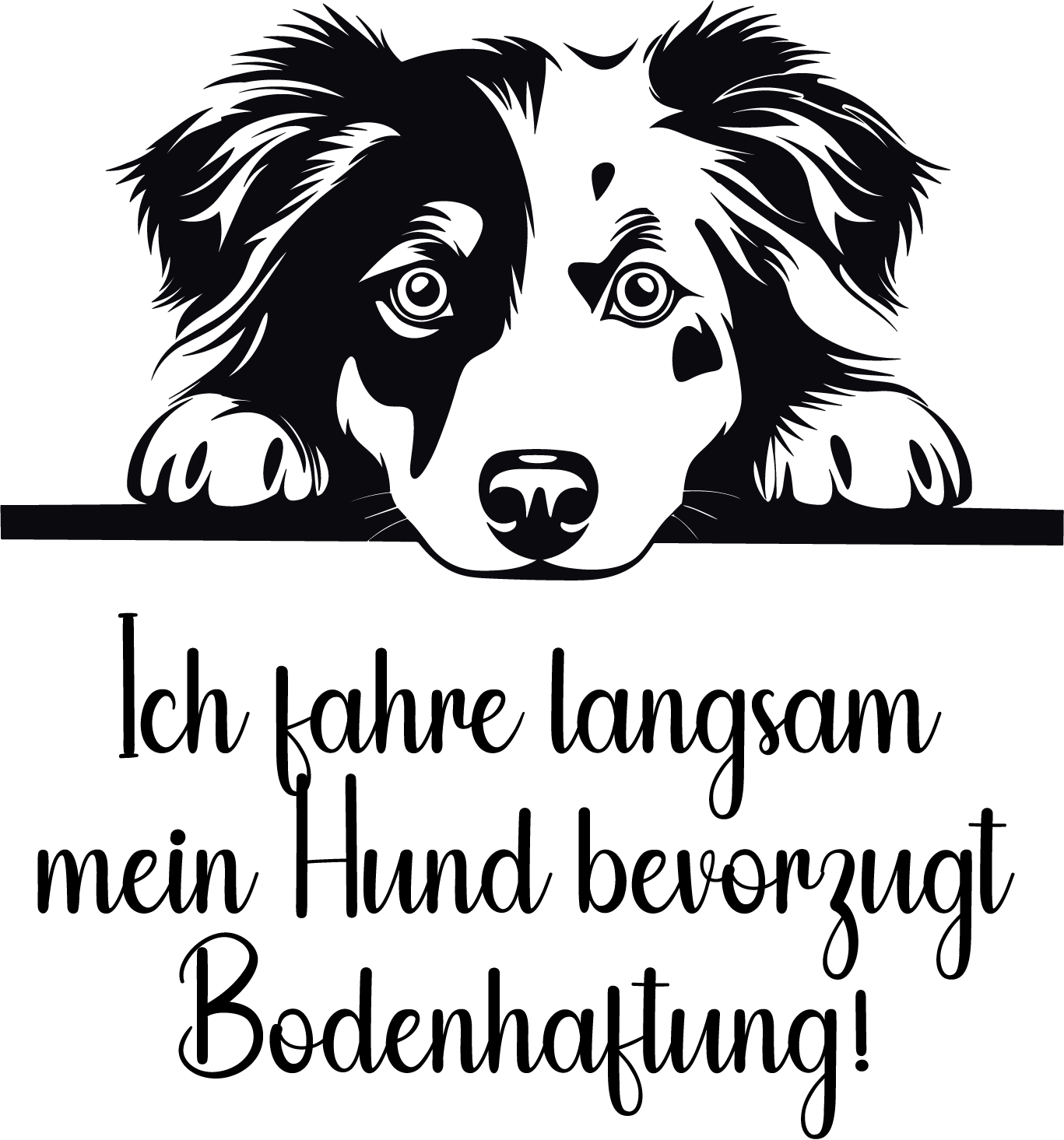 Auto Kleber Australian Shepherd - Swiss-Crafting