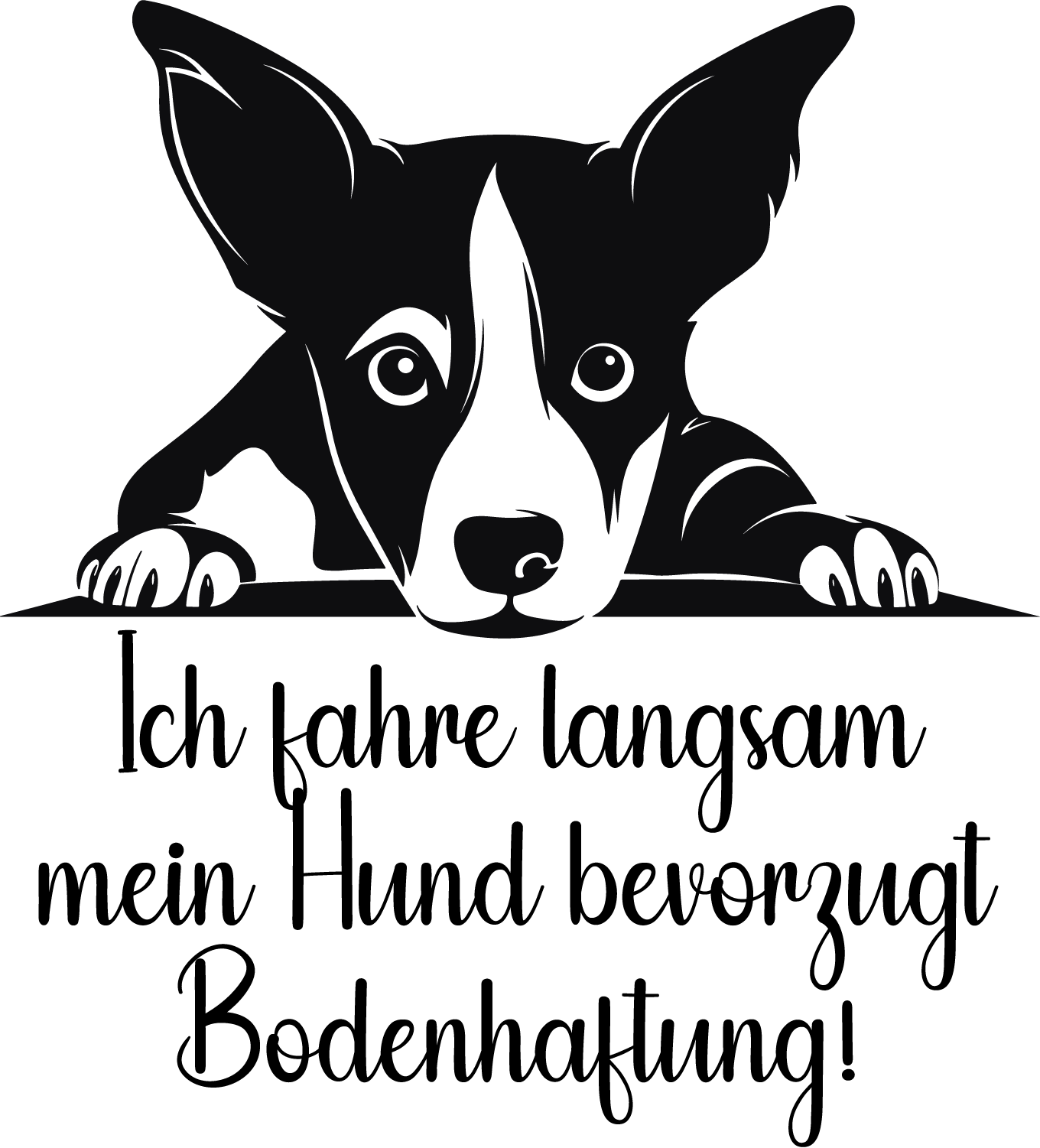 Auto Kleber Basenji - Swiss-Crafting