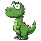 Kinder T-Shirt – Cute Dino