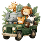 Kinder T-Shirt – Safari Crew