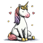 Kinder T-Shirt – Magic Unicorn