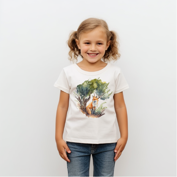 Bügelbild Fuchs - Swiss-Crafting