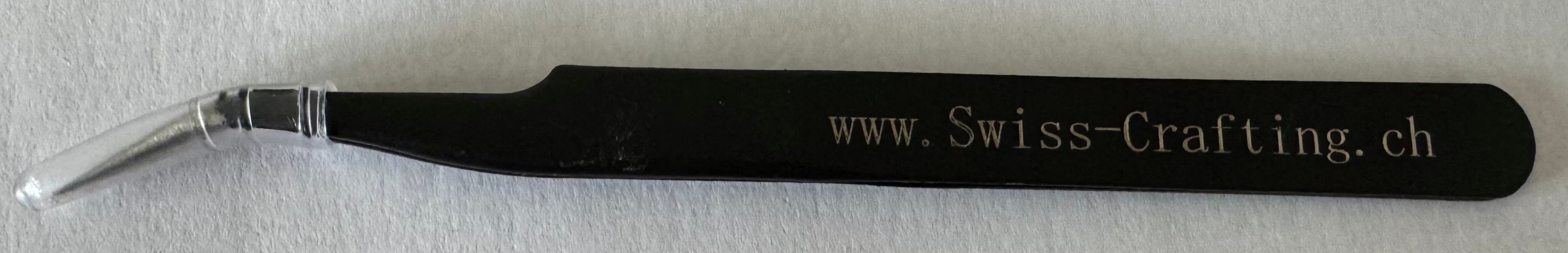 Pinzette Schwarz B-Ware - Swiss-Crafting
