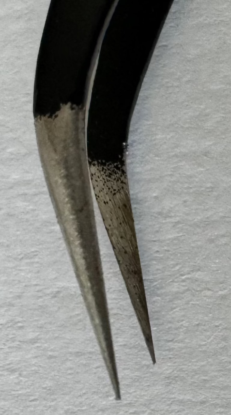 Pinzette Schwarz B-Ware - Swiss-Crafting