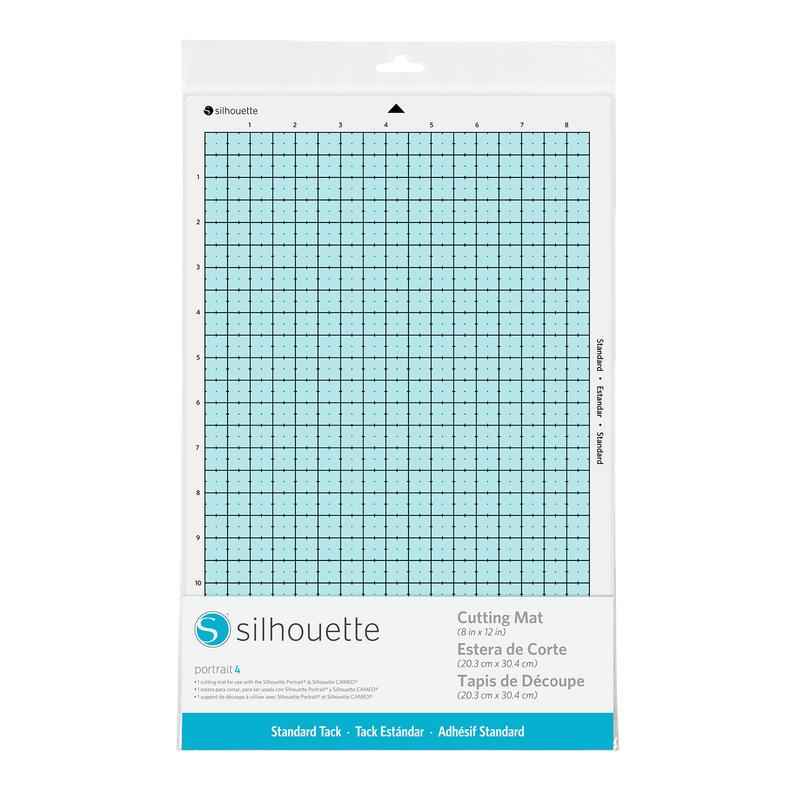 Silhouette Schneidematte 8.5" Portrait 4 - Standard Haftung für präzises Schneiden