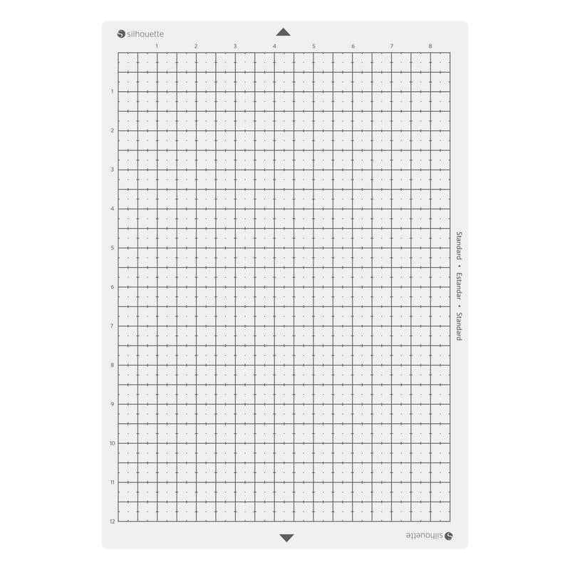 Silhouette Schneidematte 8.5" Portrait 4 - Standard Haftung für präzises Schneiden