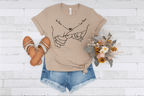 Paar T-Shirt "Hand in Hand" - Sein Name und Ihr Name - Swiss-Crafting