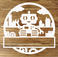 Türschild Roboter – Ein tolles Türschild für Roboter im Kinderzimmer und Spielräumen