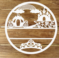 Türschild mit Schloss - Modernes und individuelles Türschild für Ihr Zuhause