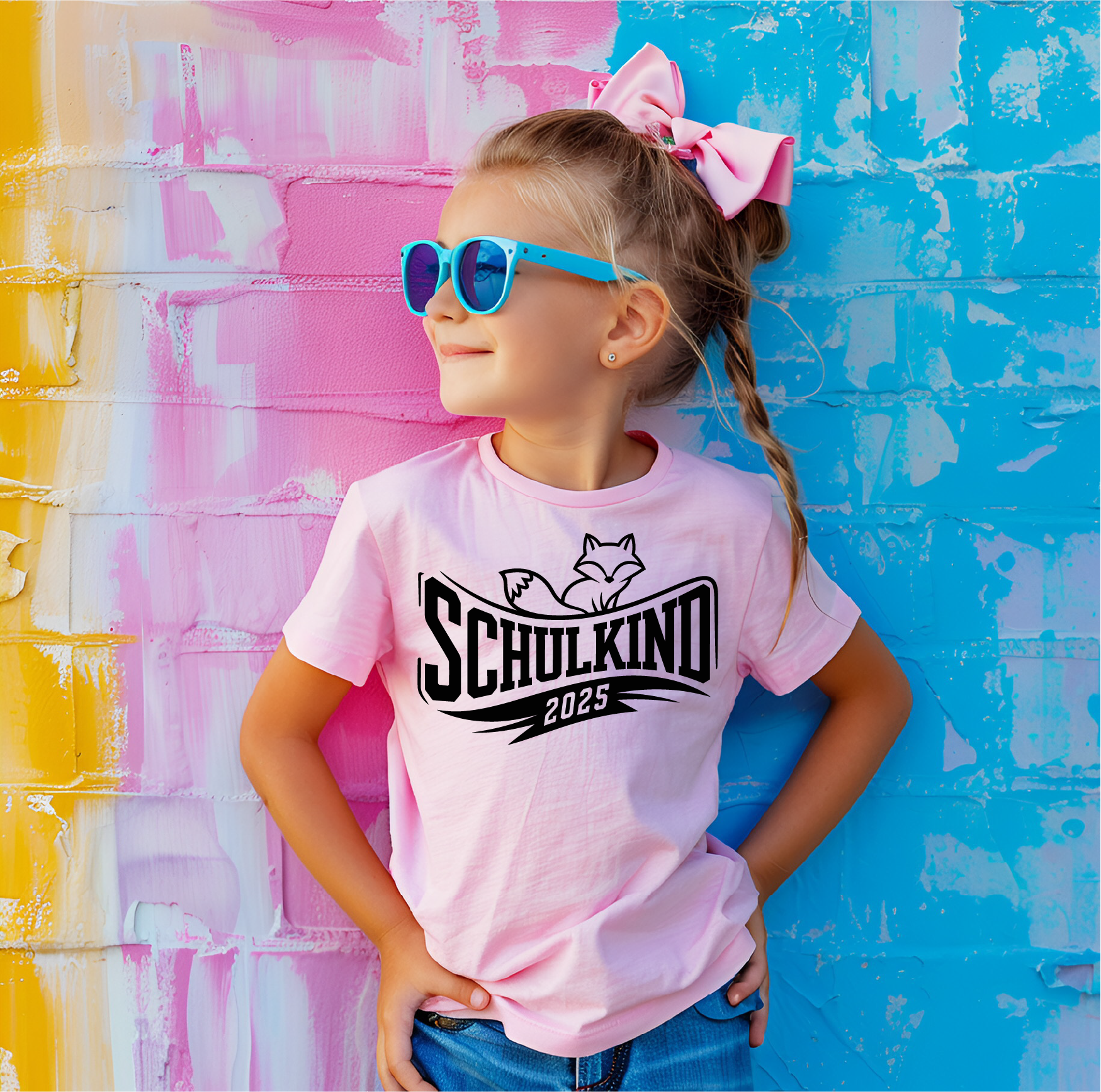 Schulkind Fuchs T Shirt - Swiss-Crafting