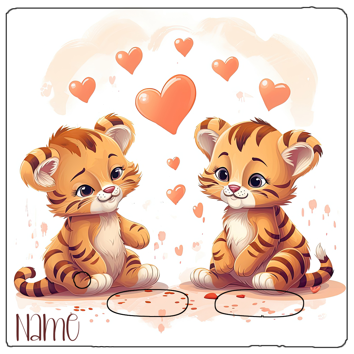 Tiger Baby Schutzfolie für die Toniebox - Swiss-Crafting