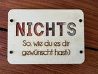Geschenk Verpackung Nichts - Swiss-Crafting