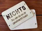 Geschenk Verpackung Nichts - Swiss-Crafting
