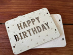 Geschenk Verpackung Happy Birtdhay - Swiss-Crafting