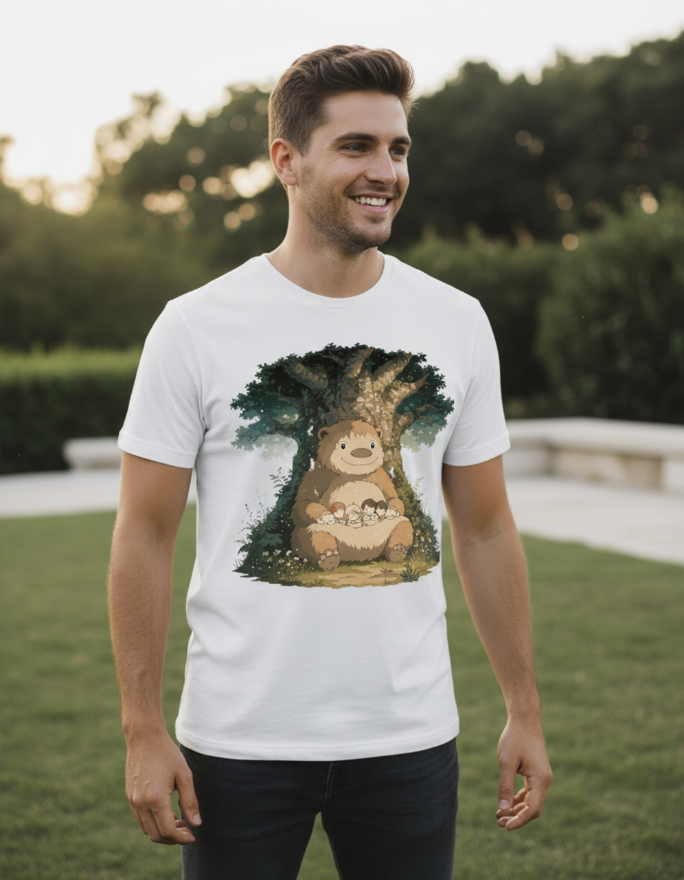 Anime T-Shirt – Forest Guardian