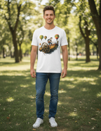 Anime T-Shirt – Steampunk Sky Adventurer