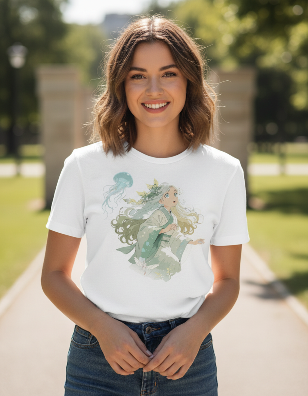 Anime T-Shirt – Ocean Spirit
