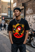 Anime T-Shirt – Pirate Rage Badge