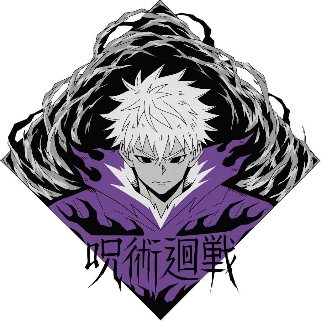 Anime Oversized T-Shirt – Dark Sorcerer