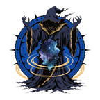 Anime T-Shirt – Cosmic Raven Mage