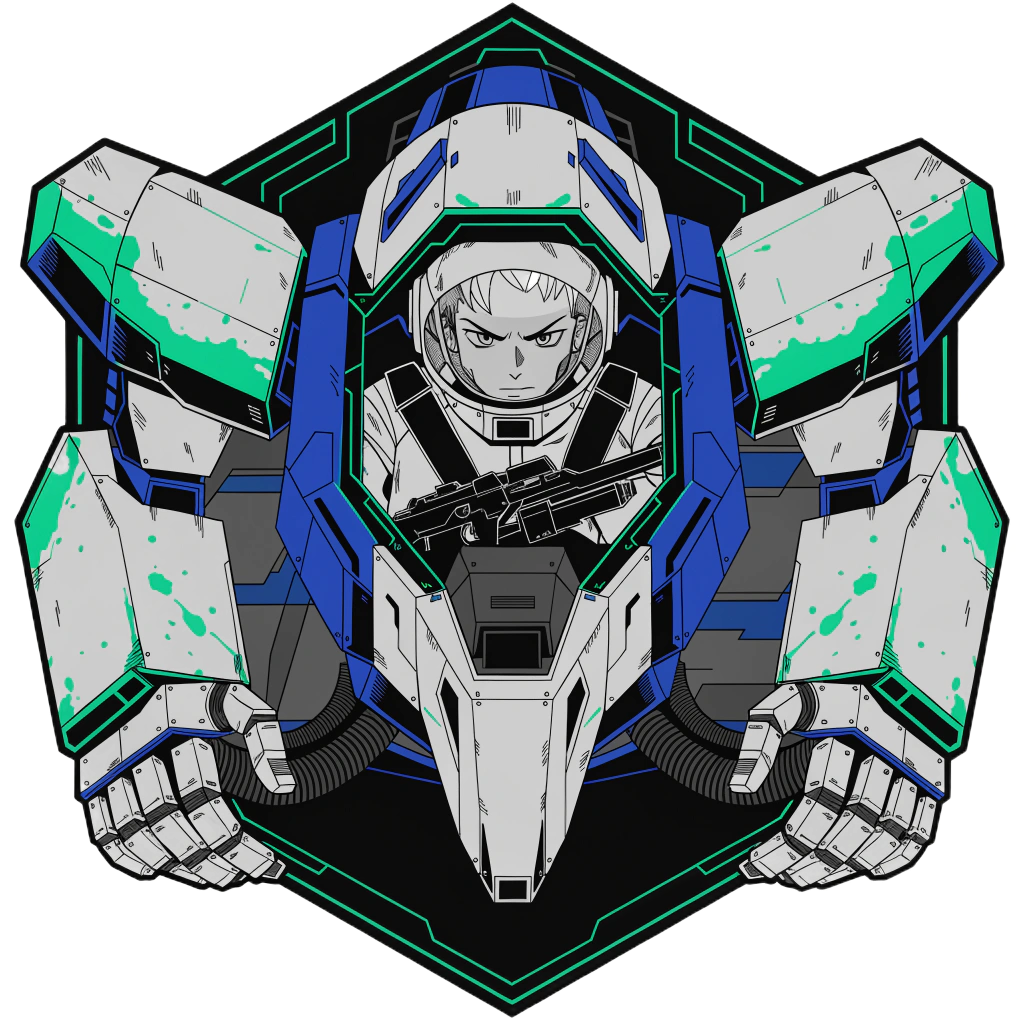 Anime T-Shirt – Cyber Mech Unit